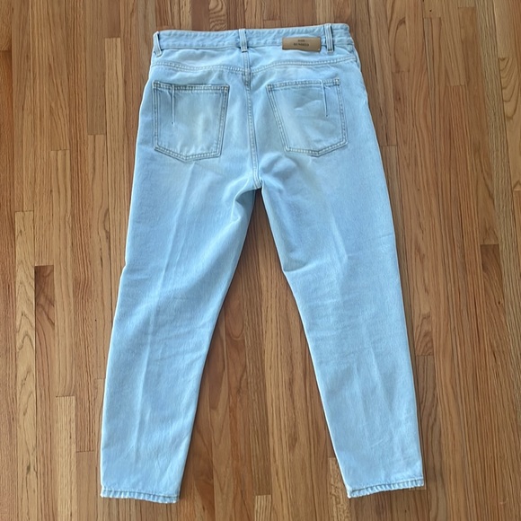 Won Hundred light denim jeans. Tapered, cropped. - Picture 2 of 7